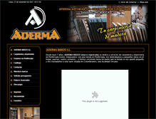 Tablet Screenshot of adermabierzo.com